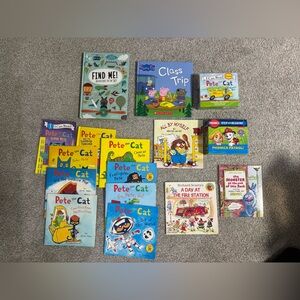 38 Children’s Books - Pete the Cat, Peppa, Paw Patrol, etc